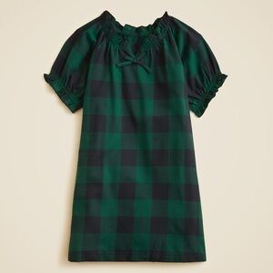 NWT J Crew girls flannel nightgown. Size XXS